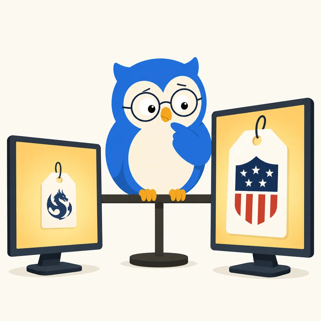 Quill the owl illustration for Cheap Chinese AI models are catching up to the best from OpenAI and Anthropic